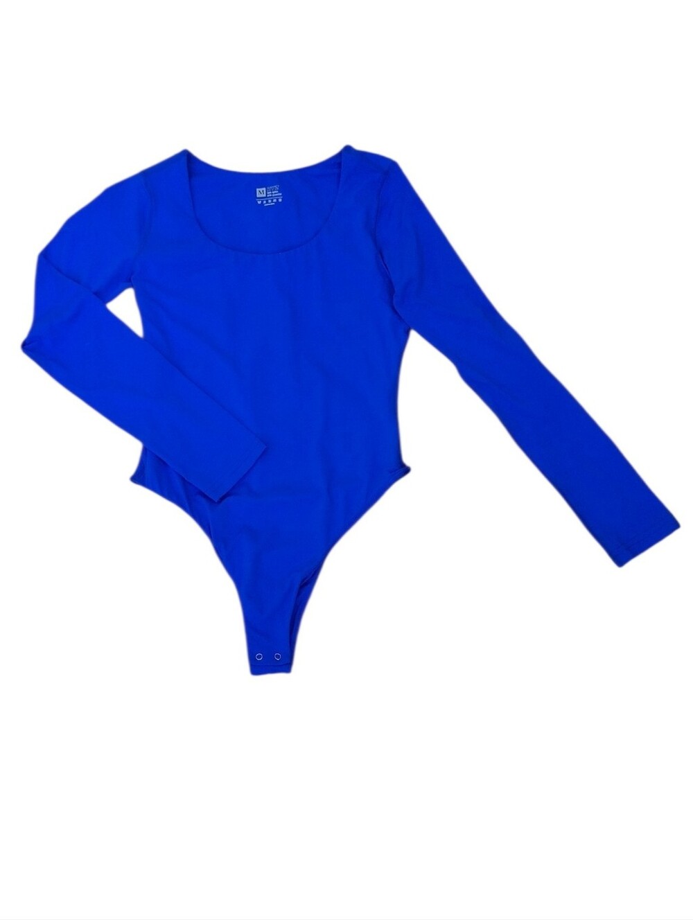HYZ Long Sleeve Bodysuit Royal Blue sz M NEW